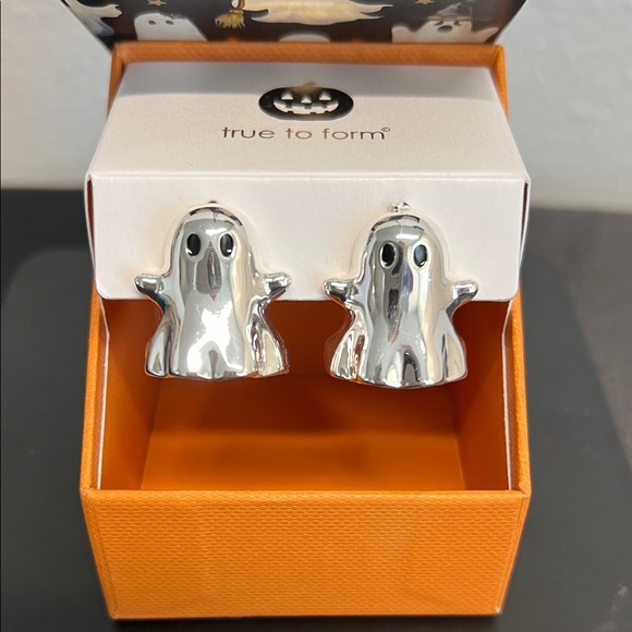 True to Form | Silver Ghost Earrings - Picture 1 of 7